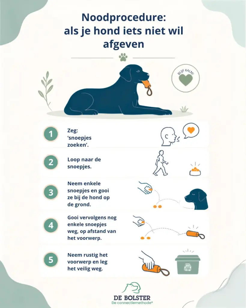 Noodprocedure-Als Je Hond Iets Niet Wil Afgeven